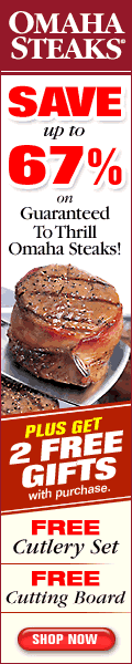 Omaha Steaks!
