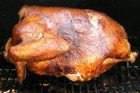 Up Side Down Cooked Turkey